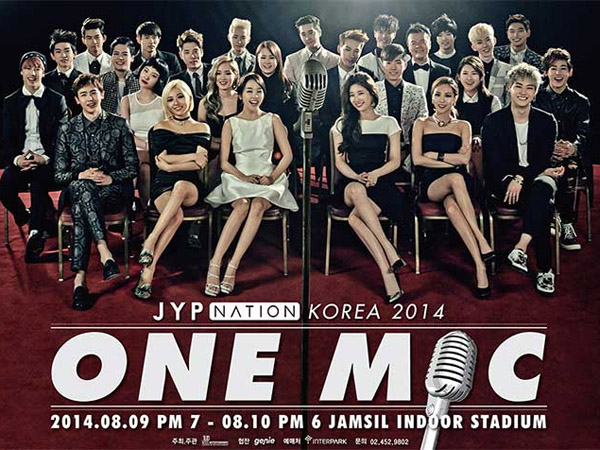 Keluarga Besar JYP Entertainment Tampil Mewah di Poster Konser JYP Nation
